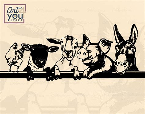 Download Free Animals, Bunny SVG, Deer SVG, Lamb SVG, Elephant SVG, Pig SVG, Fox
SVG for Cricut